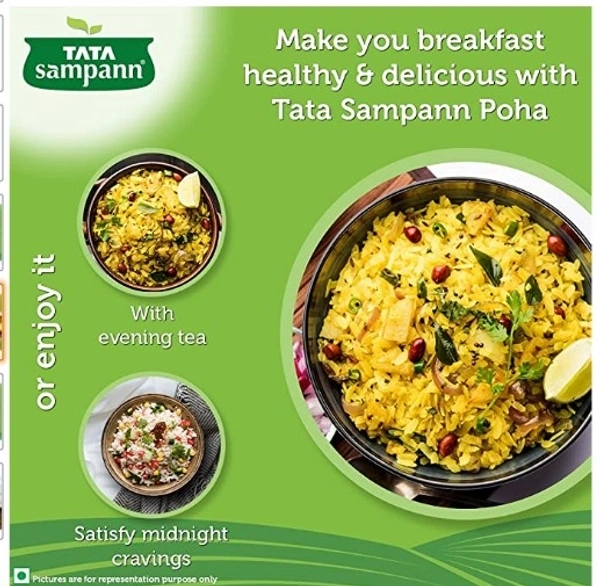 Tata Sampann Poha - 1 k.g., Free Home Delivery 