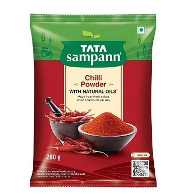 Tata Sampann Chilli Powder - Free Home Delivery , 200 g.