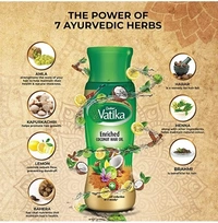 Dabur Vatika Enriched Coconut Hair Oil - Free Home Delivery , 300 ml.