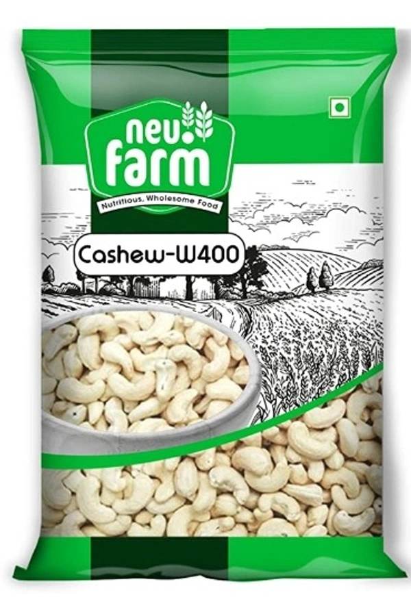 Neu.Farm - Value - Cashew/Kaju - Whole W400 - Cashew Nuts (Small Size)  - Free shipping , 1kg