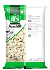 Neu.Farm - Value - Cashew/Kaju - Whole W400 - Cashew Nuts (Small Size)  - Free shipping , 1kg