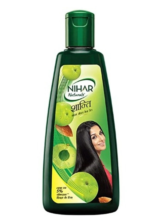 Nihar Shanti Amla and Badam Hair Oil,  - Free shiping , 175ml