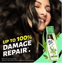 Hair & Care with Aloe Vera, Olive Oil & Green Tea Damage Repair Non-Sticky Hair Oil - Free shipping , 300ml