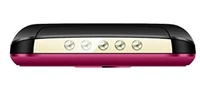 Micromax Dual SIM X816, Black and Maroon - Free , pack of 1, dark red