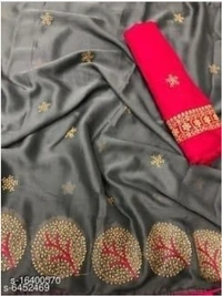 Suryam Chifon Ladva Design  - 7 color available , Free shipping , Free , pack of 1