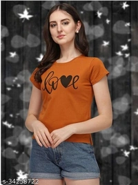 Trendy Fashionable Woman Tshirt - 8 color available , Free shipping , S.M.L.XL, pack of 1