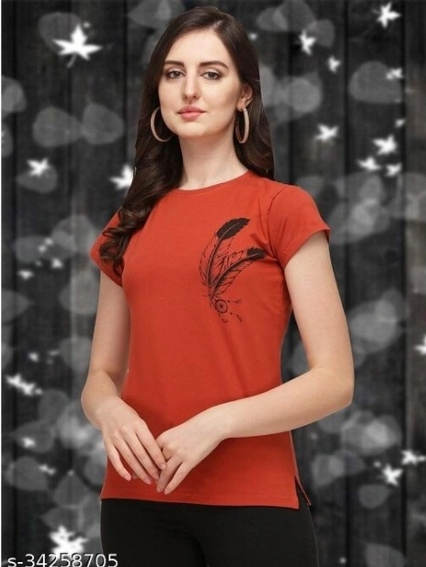 Trendy Fashionable Woman Tshirt - 7 color available , Free shipping , S.M.L.XL, pack of 1