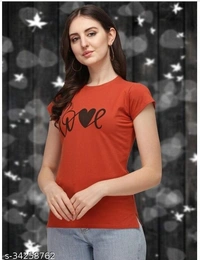 Trendy Fashionable Woman Tshirt - 7 color available , Free shipping , S.M.L.XL, pack of 1