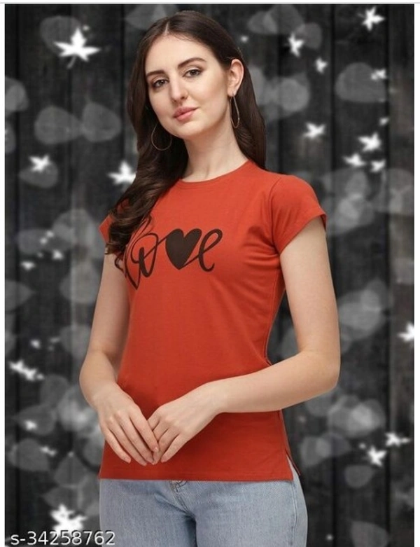 Trendy Fashionable Woman Tshirt - 7 color available , Free shipping , S.M.L.XL, pack of 1