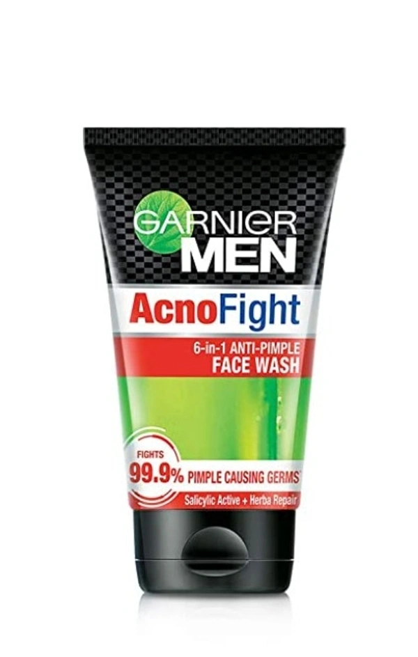 Garnier Men Acno Fight Anti-Pimple Facewash, 100gm - Free shipping , 200g