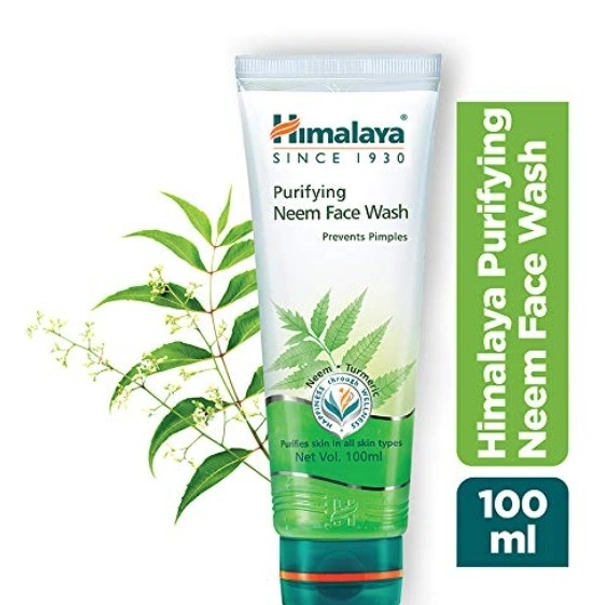 Himalaya Herbals Purifying Neem Face Wash, 100ml - Free shipping , 100ml