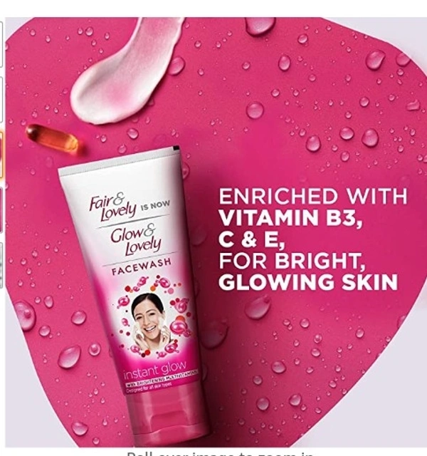 Fair & Lovely Fairness Face Wash Fairness Clean Up, 50gm - Free shipping , 50g