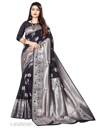 Designer Girl Saree - 5 color available , Free shipping , Free , pack of 1