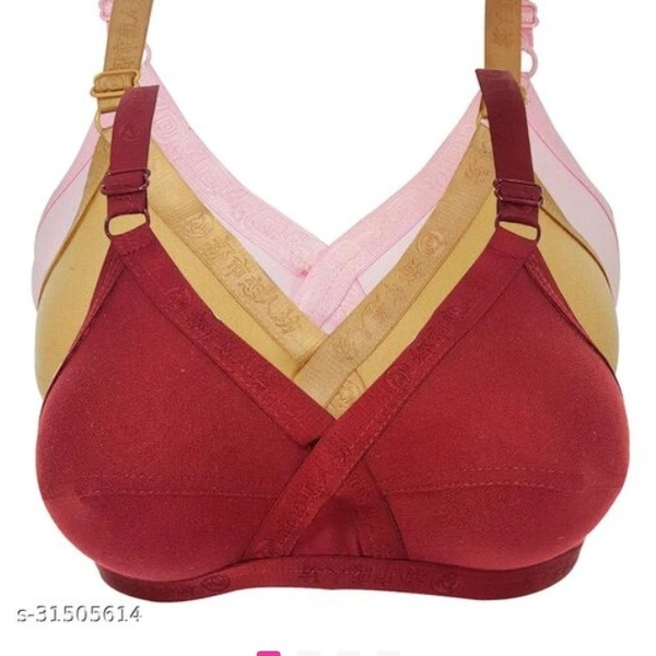 X WeLL Cross Strap Hosiery Women's Bra - 3 color available , pack of 3, Free shipping , check the description 