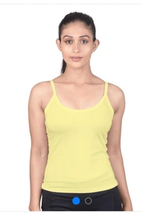 Women's Cotton Solid Camisole - 6 color available , 1pcs, Free shipping , check the image