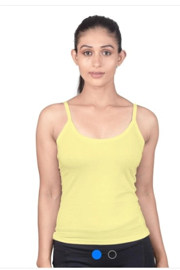 Women's Cotton Solid Camisole - 6 color available , 1pcs, Free shipping , check the image