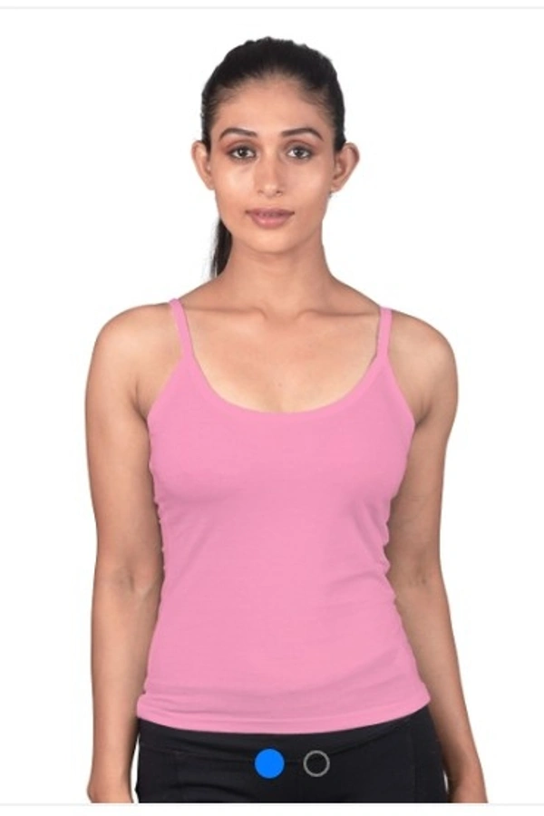 Women's Cotton Solid Camisole - 6 color available , 1pcs, Free shipping , check the image
