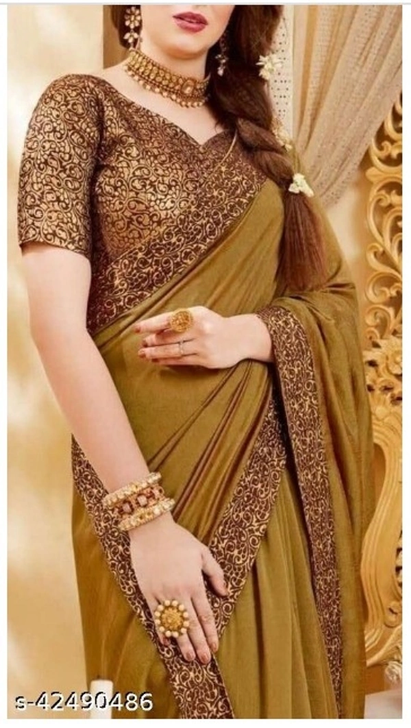 Chitrarekha Ensemble Sarees - 4 color available , pack of 1, Free shipping , Free creem 