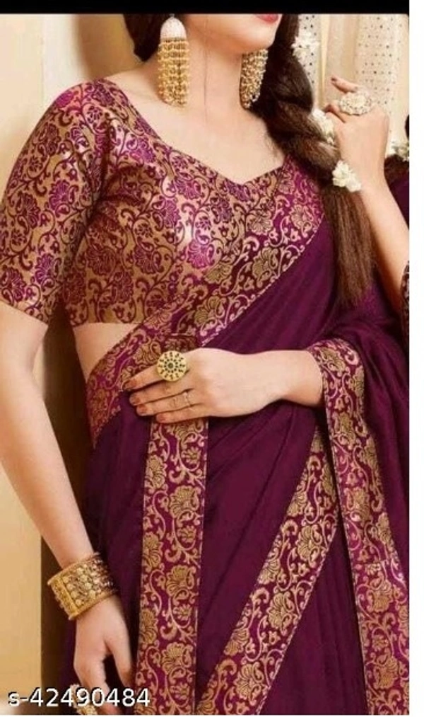 Chitrarekha Ensemble Sarees - 4 color available , pack of 1, Free shipping , Free creem 