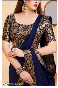 Chitrarekha Ensemble Sarees - 4 color available , pack of 1, Free shipping , Free creem 