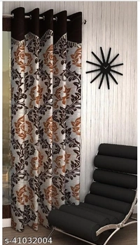Stylish Curtains  - 5 color available , pack of 1, Free shipping , 5feet 7feet 9feet