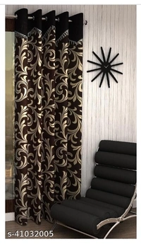 Stylish Curtains  - 5 color available , pack of 1, Free shipping , 5feet 7feet 9feet