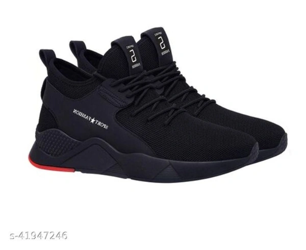 Nobelite New Stylish Sports and Running shoes for Men Running Shoes Lace-Up Men - black , pairs of 1, Free shipping , show the description 