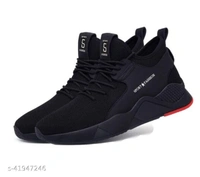 Nobelite New Stylish Sports and Running shoes for Men Running Shoes Lace-Up Men - black , pairs of 1, Free shipping , show the description 