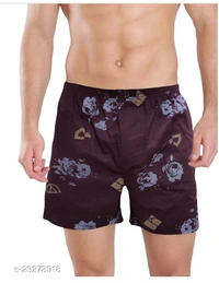 Men Cotton Boxers - 5 color available , pack of 1, Free shipping , show the description 