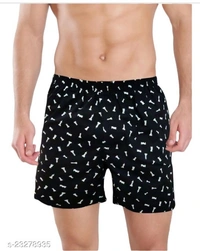 Men Cotton Boxers - 5 color available , pack of 1, Free shipping , show the description 