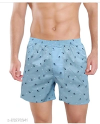 Men Cotton Boxers - 5 color available , pack of 1, Free shipping , show the description 