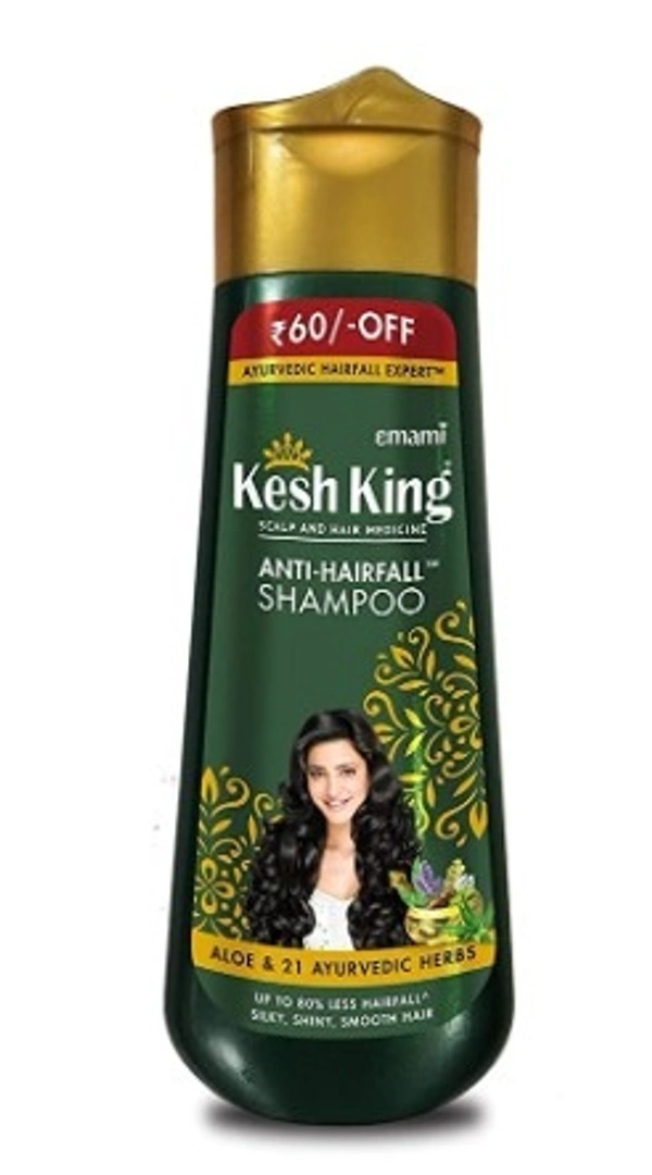 Kesh King Anti Hairfall Shampoo with aloe and 21 herbs,  - Free shipping , 200ml
