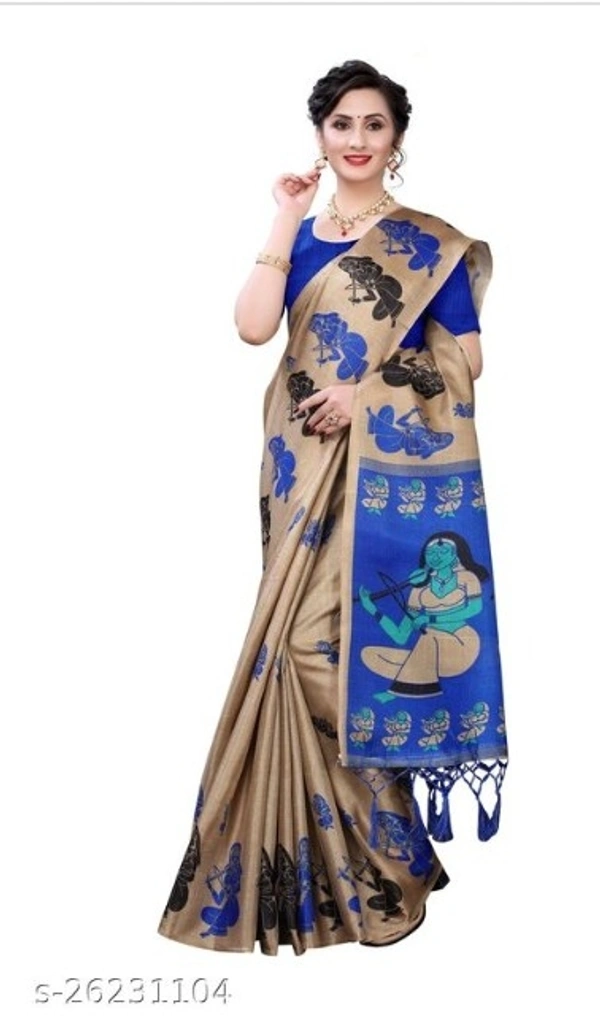 Aishani Petite Sarees - 8 color available , pack of 1, Free shipping , Free 