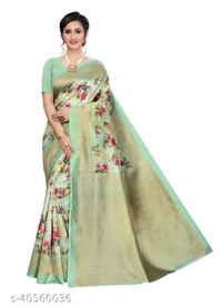 Aishani Petite Sarees - 8 color available , pack of 1, Free shipping , Free 