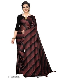 Gorgeous Women's Saree - 4 color available , pack of 1, Free shipping , Free 