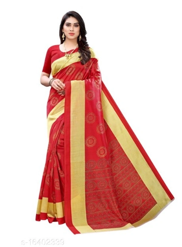 Banita Graceful Sarees - Red, pack of 1, Free shipping , Free 