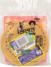 Lijjat Papad 200g (Udad Papad) - pack of 1, Free shipping , 200g