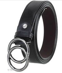 Stylish  Women's Black Belt - Black , pack of 1, Free , 26 to 38 
