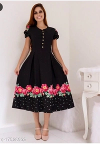 Pretty Feminine Women Dresses - available of 7, pack of 1, Free , L,XL