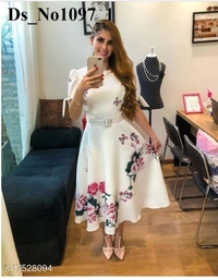 Pretty Feminine Women Dresses - available of 7, pack of 1, Free , L,XL
