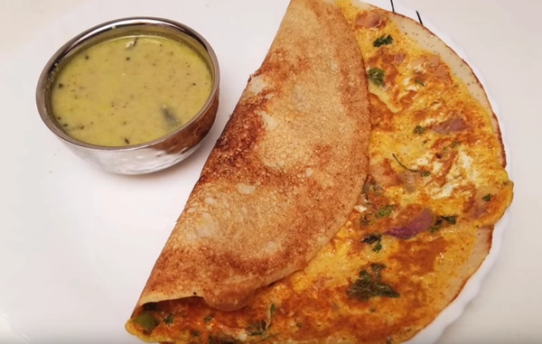 Egg Dosa / எக் தோசை