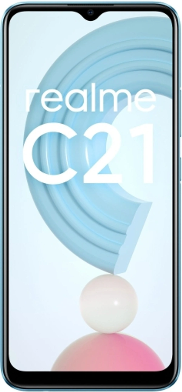 realme C21 (Cross Blue, 64 GB) - Cross Blue, 7 Days Replacement Policy, No questions asked., 4/64