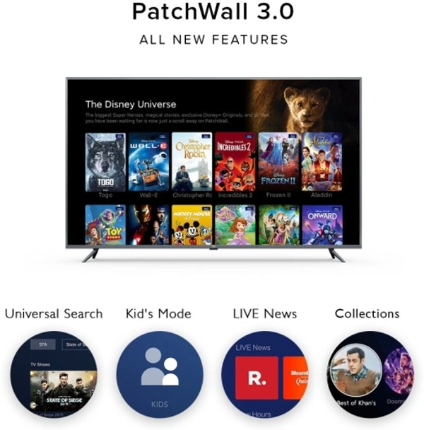 Mi 4A PRO 80 cm (32 inch) - 10 Days Replacement, Policy No questions asked., All Android application supported. And work with your smart phone.