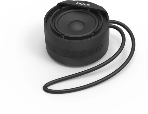 Philips BT40 Portable Bluetooth Speaker - Black, 7 Days Replacement Policy, No questions asked.