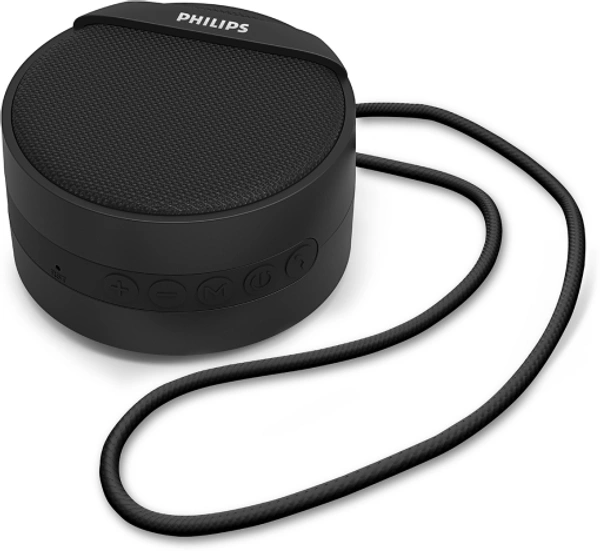 Philips BT40 Portable Bluetooth Speaker - Black, 7 Days Replacement Policy, No questions asked.