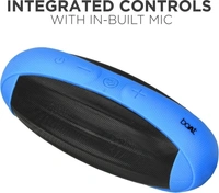 boAt Rugby 10 W Portable Bluetooth Speaker - Blue, 7 Days Replacement Policy, No questions asked.