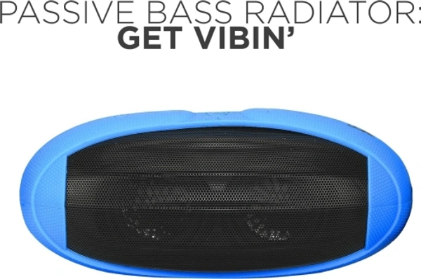 boAt Rugby 10 W Portable Bluetooth Speaker - Blue, 7 Days Replacement Policy, No questions asked.