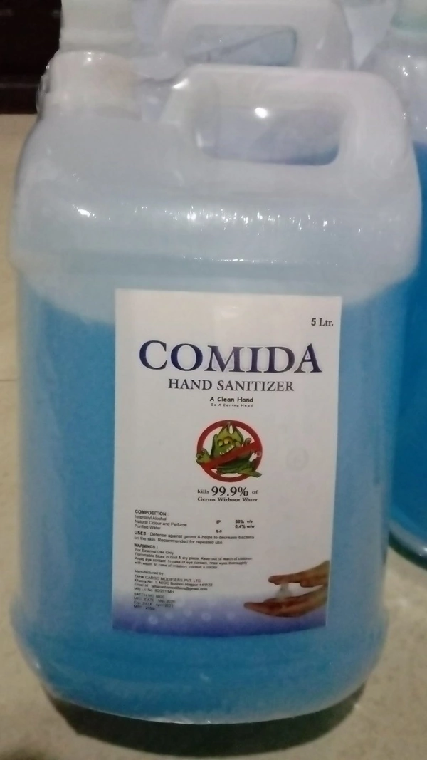 Sanitizer 5litre - whole rate vek in le.