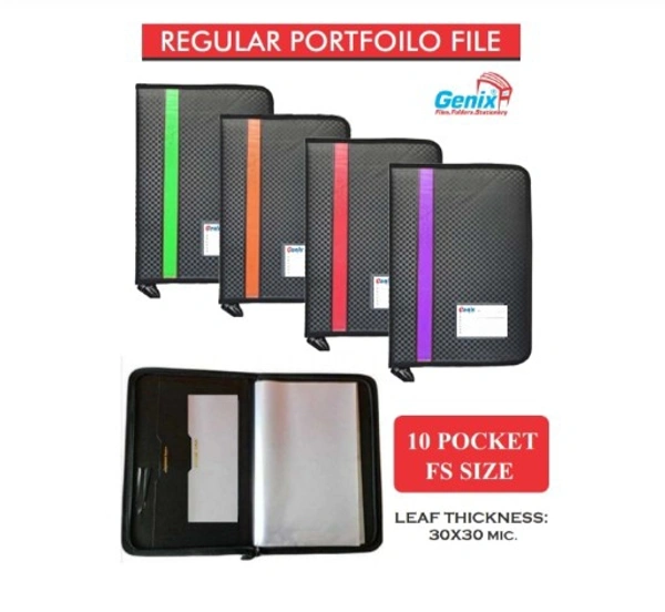 Portfolio - black, Above 20pcs we can wholesale.
