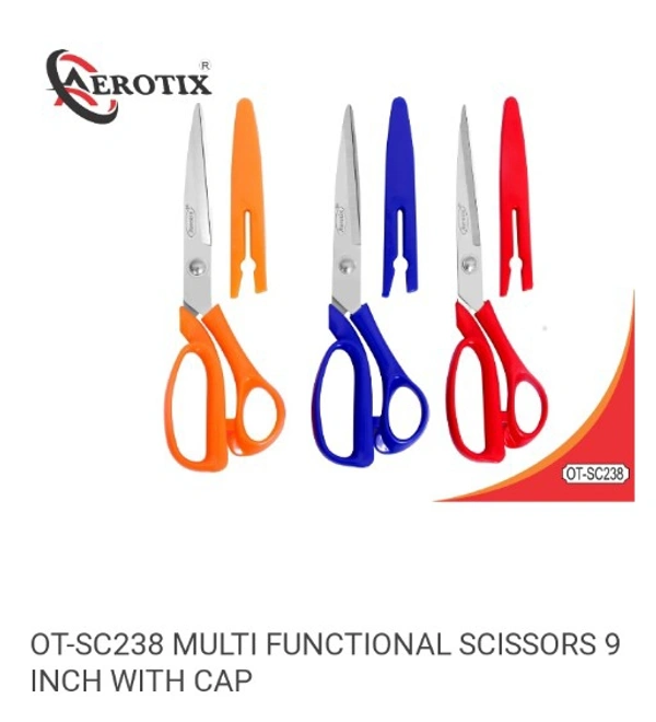 Scissor 9 Inch With Cap - wholesale pawn kan pe thei e.